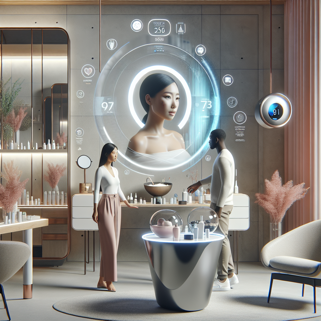 Wearable Tech Integration with AI Skincare